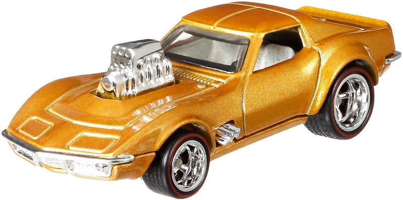 Hot Wheels - Véhicule Corvette Gas Monkey Garage 1968