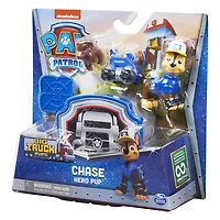 PAW Patrol, Big Truck Pups Chase Action Figure with Clip-on Rescue Drone, Command Center Pod and Animal Friend