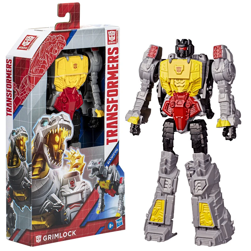 Jouets Transformers, figurine Morpho-Titan Grimlock, pour enfants, à partir de 6 ans, 28 cm