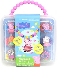 Peppa Pig Necklace Activity Case - English Edition