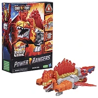 Power Rangers Dino Fury Dimetro Zord (orange), figurine articulée,  jouet Power Rangers pour filles et garçons, à partir de 4 ans