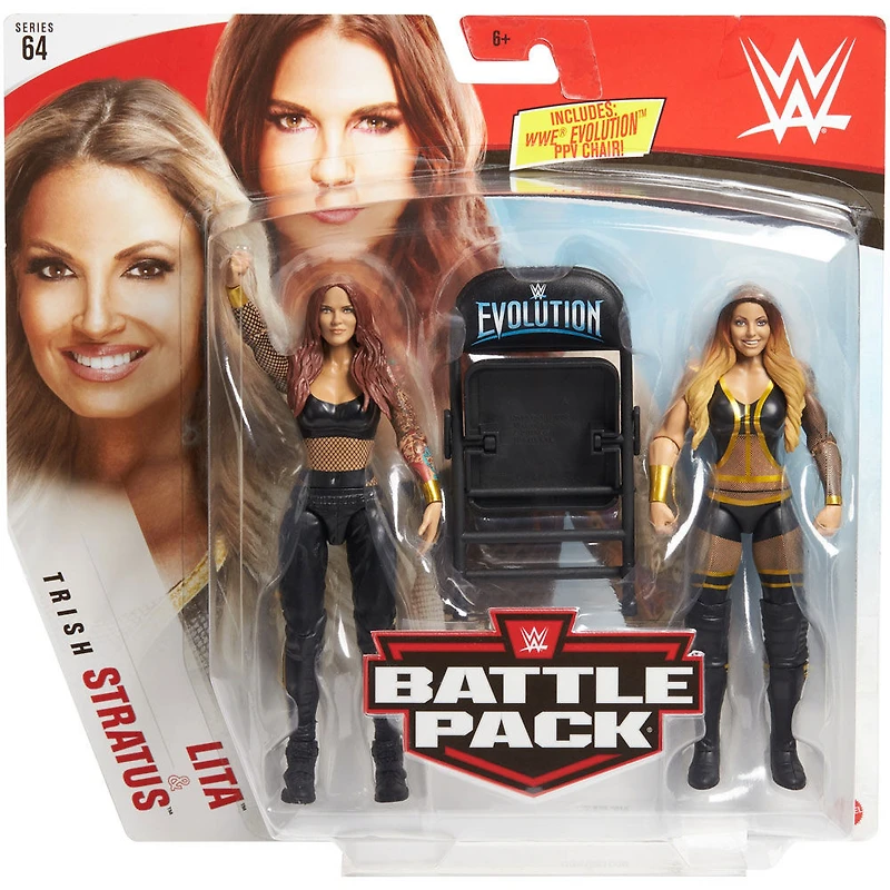 WWE Lita & Trish Stratus Battle Pack 2-Pack