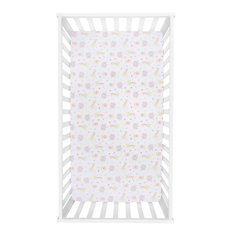 Sammy&Lou Jungle Girl 4 Pc Crib Bedding