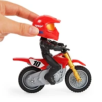 Supercross, Race and Wheelie Bike, Moto collector authentique de Justin Brayton, jouets pour enfants à l'échelle 1:18