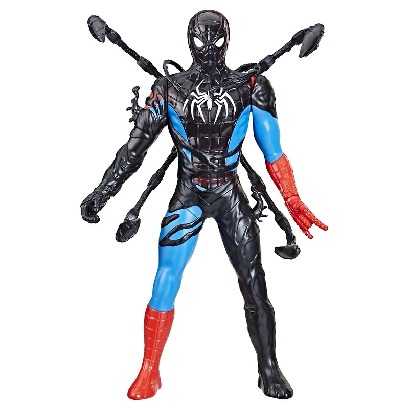 Marvel Spider-Man VenomVersus, figurine Spider-Man Métamorphose liquide avec accessoires