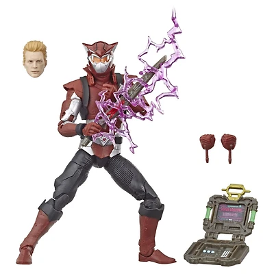 Power Rangers figurine articulée de collection Cybervillain Blaze Beast Morphers