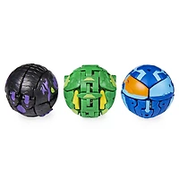 Bakugan, Starter Pack 3 personnages, Trunkanious, Créatures transformables à collectionner