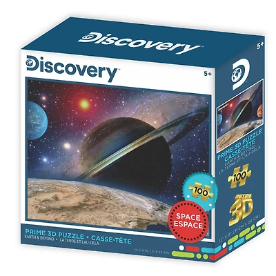 Casse-tête 3D Découverte - Terre et au-delà 100PCS