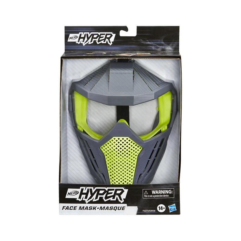 Nerf Hyper, masque ventilé avec sangle ajustable
