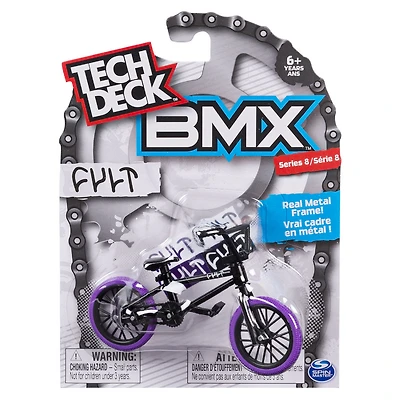 Tech Deck - BMX Finger Bike - Cult - Black/Purple - Series 8