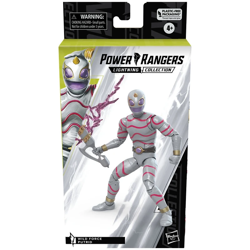 Power Rangers Lightning Collection, figurine Putrid Wild Force de 15 cm