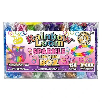 Rainbow Loom Treasure Box - Sparkles