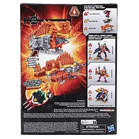 Power Rangers Dino Fury Dimetro Zord (orange), figurine articulée,  jouet Power Rangers pour filles et garçons, à partir de 4 ans