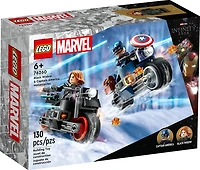 LEGO Marvel Les motos de Black Widow et de Capitaine America 76260 (130 pièces)