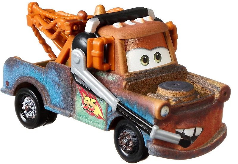 Disney Pixar - es Bagnoles - Coffret De 2 - Mater Équipe de Course et Fillmore Avec Casque D'Écoute