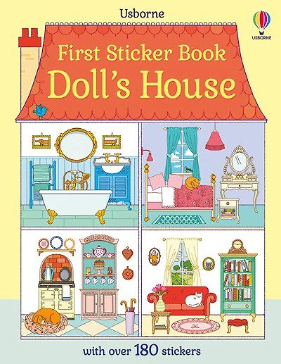 First Sticker Book Dolls House - English Edition