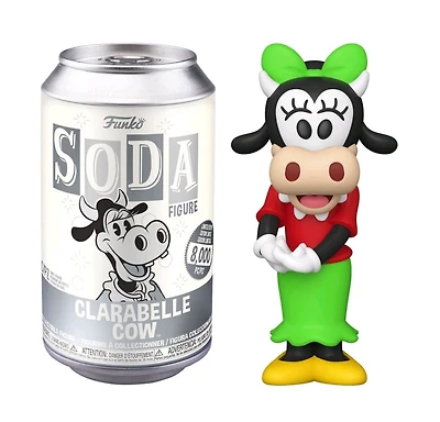 Figurine en Vinyle Clarabelle Cow par Funko SODA Mickey Mouse