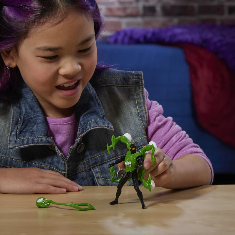 Marvel Spider-Man VenomVersus Epic World of Action Miles Morales Deluxe Figure