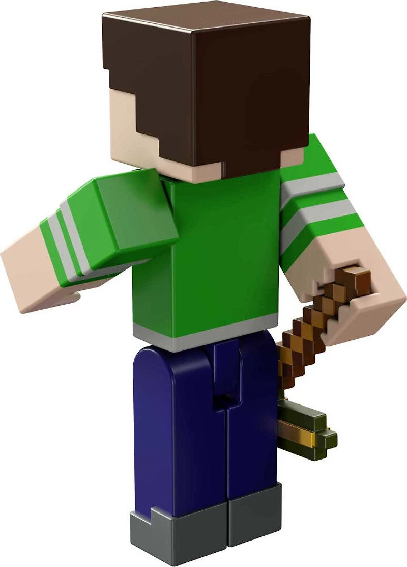 Minecraft - Figurine - Crée-Un-Portail - Steve