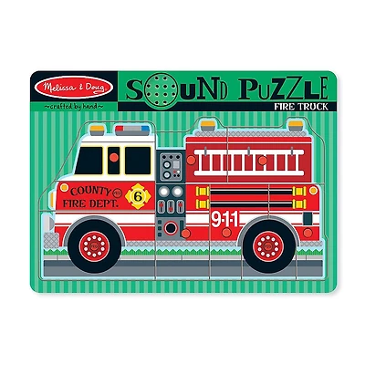 Melissa & Doug - Fire Truck Sound Puzzle