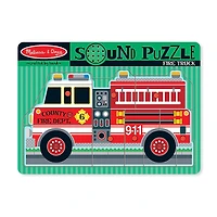 Melissa & Doug - Fire Truck Sound Puzzle