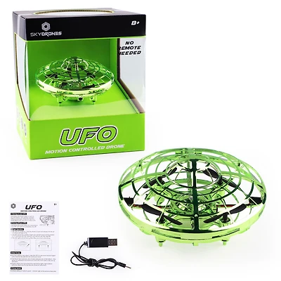 Skydrones Ufo Drone- Green - English Edition