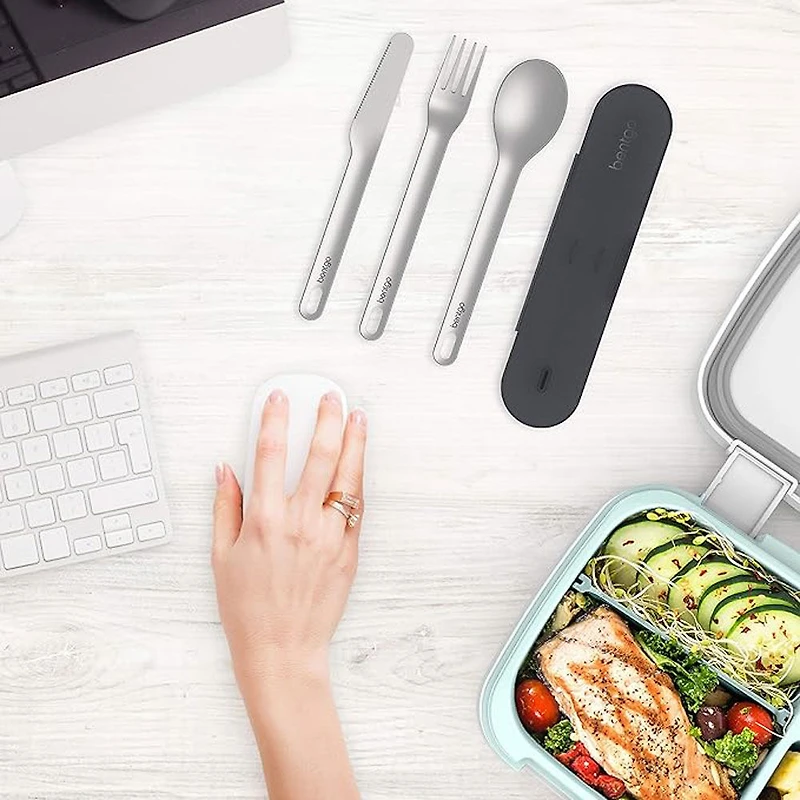 Bentgo Stainless Steel Utensils - Carbon