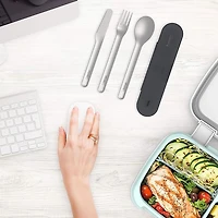 Bentgo Stainless Steel Utensils - Carbon