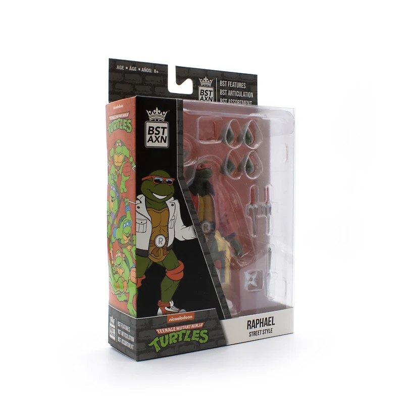 Tortues style urbain - Raphael en coupe-vent