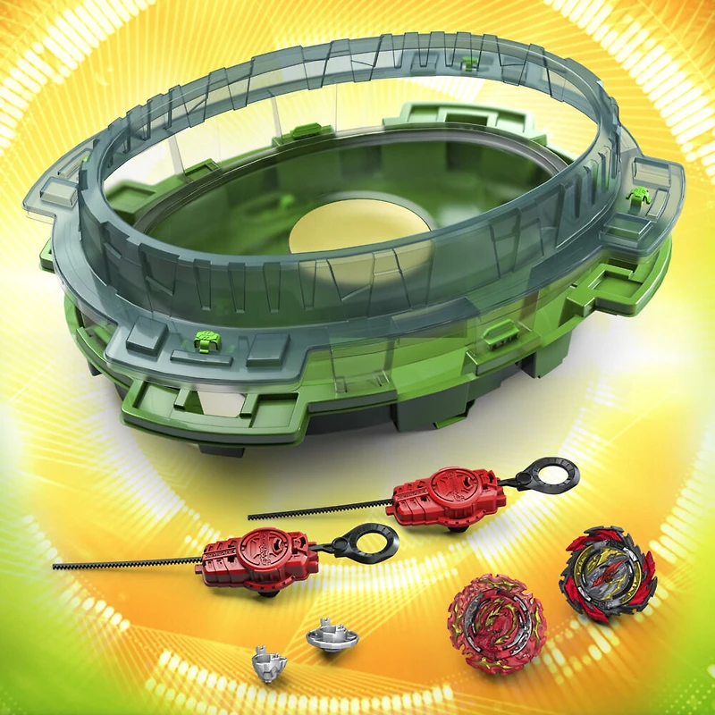 Beyblade Burst QuadDrive Interstellar Drop Battle Set -- Battle Game Set with Beystadium