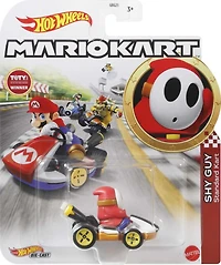 Hot Wheels MarioKart Sky Guy and Standard Kart