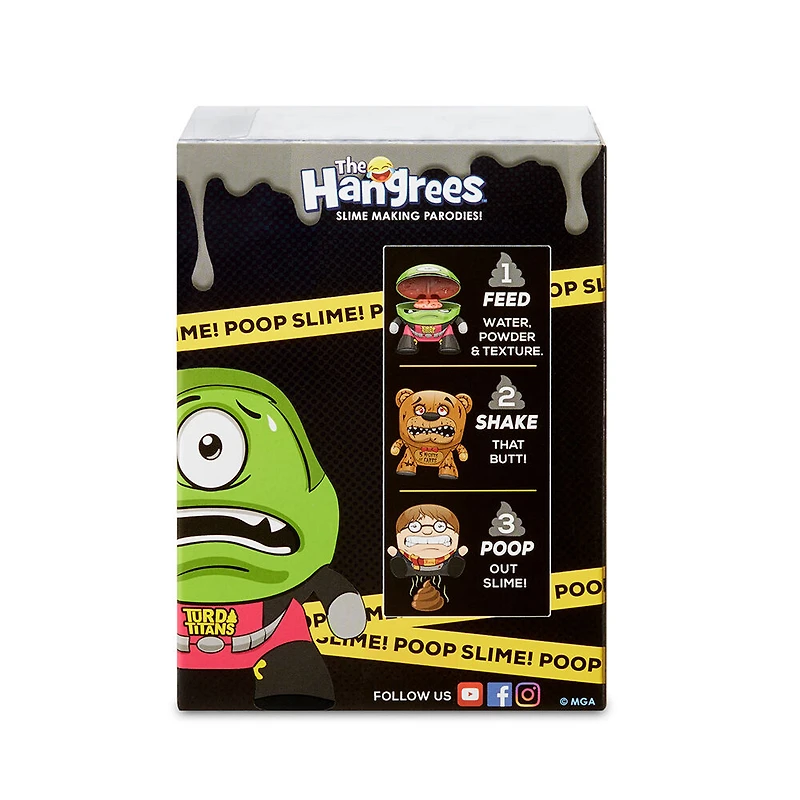 Personnage Parodie The Hangrees Splatter-Maaan à collectionner avec gelée