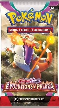 Booster Pokémon Écarlate et Violet Évolutions à Paldea en français