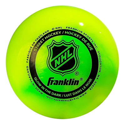 NHL Glow In The Dark Street Hockey  Ball