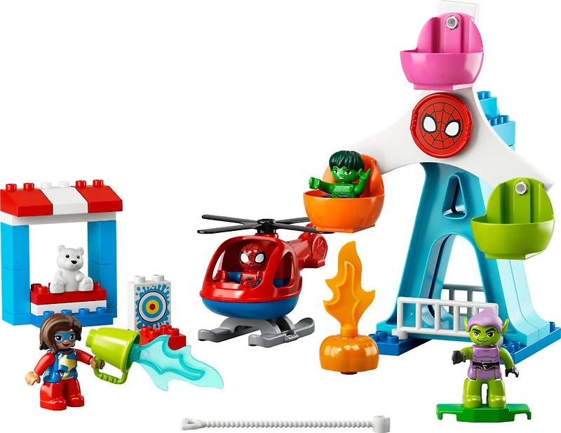 LEGO DUPLO Marvel Spider-Man et ses amis : aventure à la fête foraine 10963 (41 pièces)