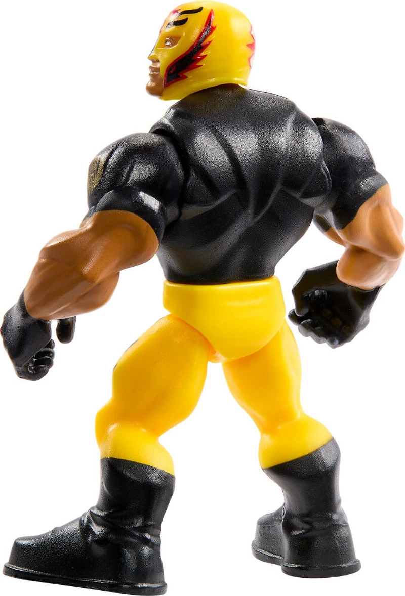 WWE  Knuckle Crunchers  Figurine articulée et acc.  Rey Mysterio
