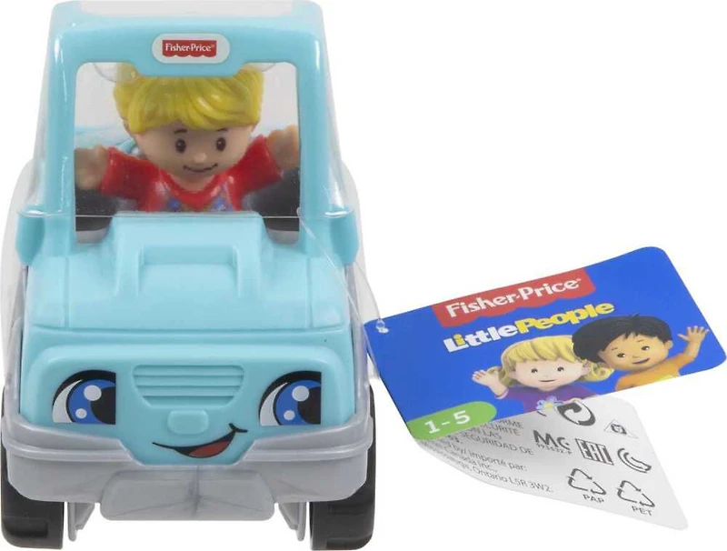 Camionnette Aide un ami Little People de Fisher-Price, jouet avec figurine pour tout-petits