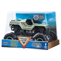 Monster Jam, Monster truck authentique Soldier Fortune en métal moulé à l'échelle 1:24