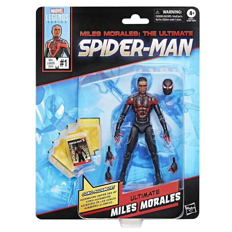 Marvel Legends Series, figurine Ultimate Miles Morales Spider-Man
