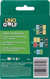 UNO Golf Card Game