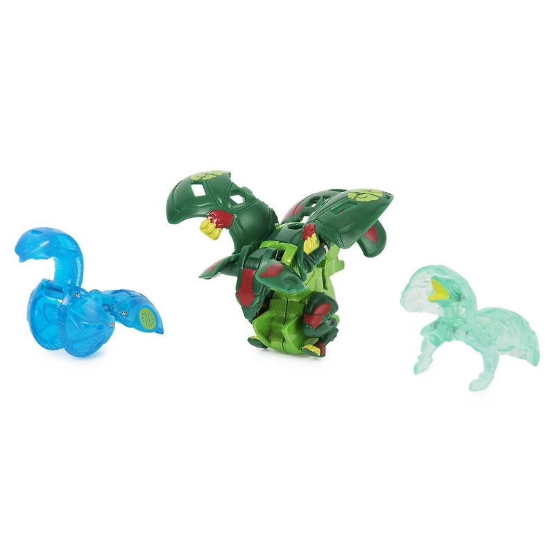 Bakugan Evolutions, Coffret Platinum Power Up Griswing avec Nano Shadow et Lancer