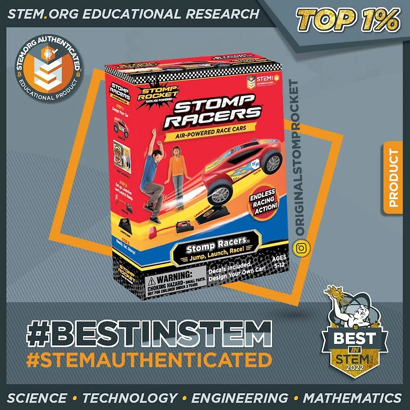 Stomp Rocket Stomp Racers (un coureur)