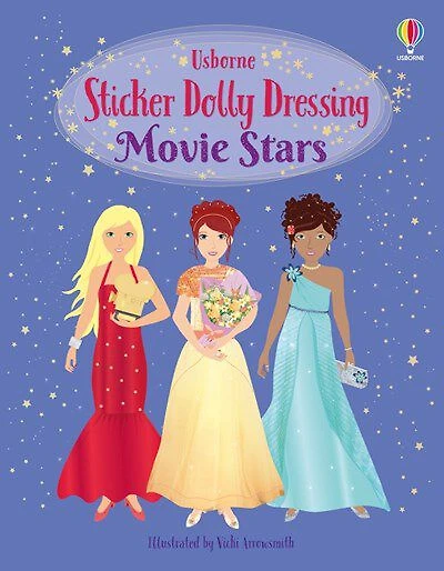 Sticker Dolly Dressing Movie Stars - English Edition