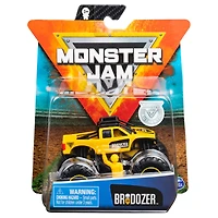 Monster Jam, Official Brodozer Monster Truck, Die-Cast Vehicle, Arena Favorites Series, 1:64 Scale