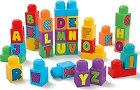 MEGA BLOKS Fisher-Price Sac de Construction ABC (30 pièces)