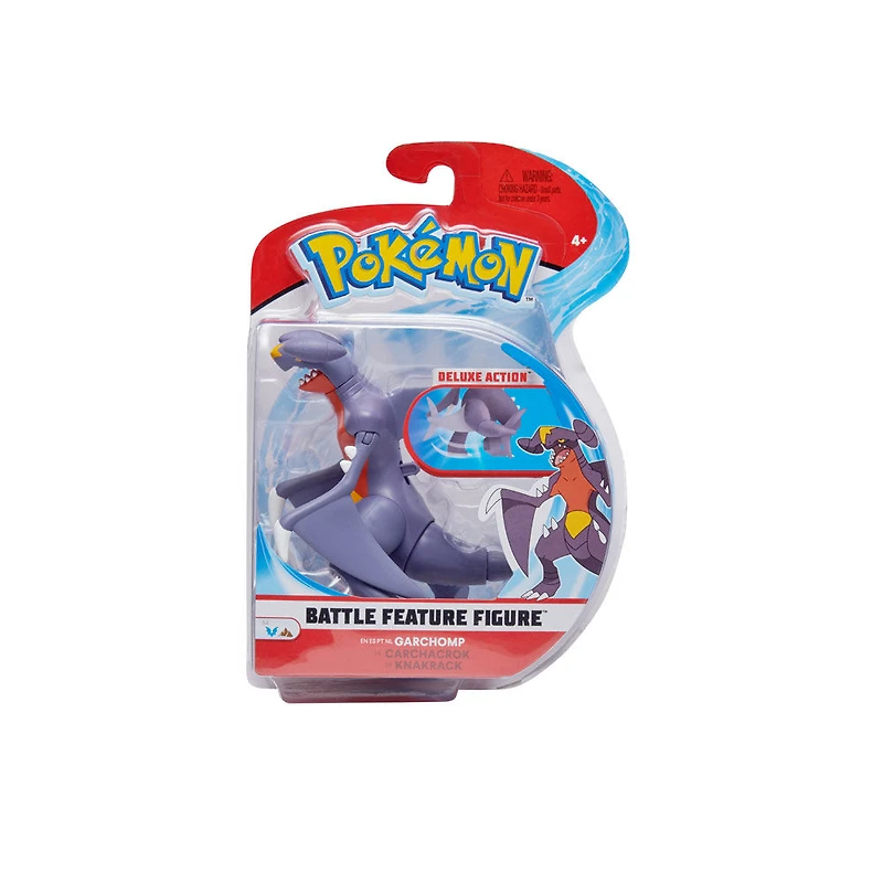 Figurine vedette de combat Pokémon - Carchacrok (Garchomp)