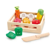 Early Learning Centre Wooden Crate Of Vegetables - English Edition - Notre Exclusivité