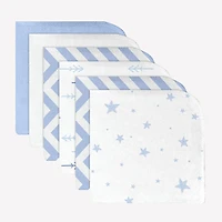 Kushies - Wash Cloths - 6 Pack Single Ply