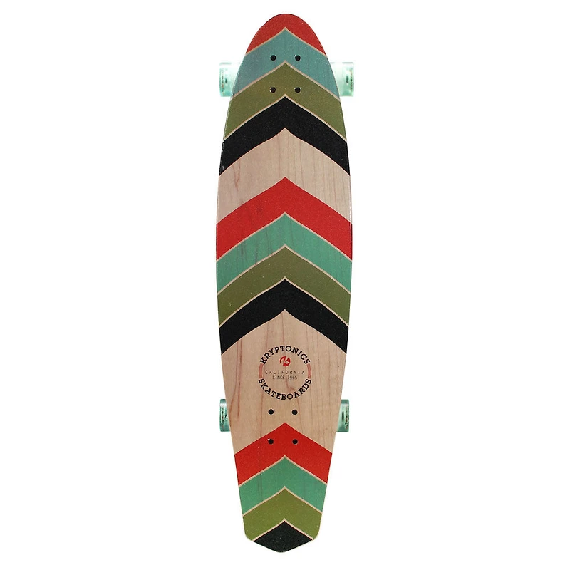 Planche à roulettes complète Kryptonics Longboard de 36 po