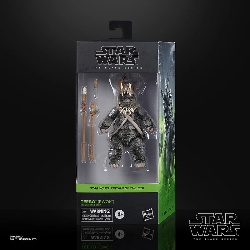 Star Wars The Black Series Teebo (Ewok) Toy 6-Inch-Scale Star Wars: Return Of The Jedi Collectible